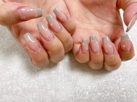 カラーフレンチネイル