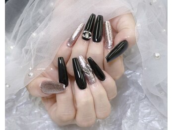 ヌアネイル(NUR NAIL)/ワンカラーチップ長さだし
