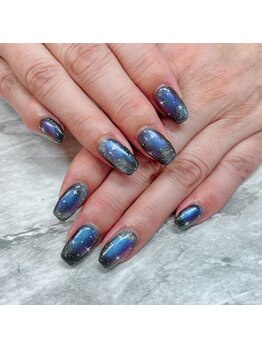 ジャスミン(Jasmine)/宇宙ネイル