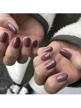 ネイルズビー 国府店(Nail's be)/ブラウンネイル