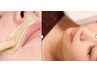 Wax＆光脱毛（全顔）　¥9,900（男性は応相談）60分