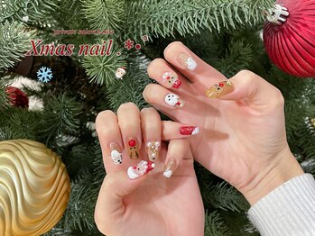 リシア(Lisia)/Xmas nail ☆*。