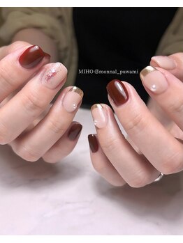 モナールアンド(MONNAL&)/ニュアンスネイル