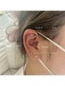 【耳ツボジュエリー】ピアス感覚で体の不調をサポート♪両耳12粒 ¥3,200