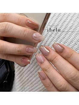 イベル 神戸三宮店(ibelu)/ニュアンスネイル