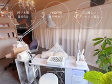 ナル(Nalu.)の雰囲気(白×ベージュを基調とした落ち着いた空間となっております!)