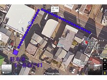 陽泰庵/駐車場の案内図