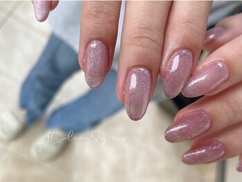 アトリエシロップネイル(Atelier Syrup nail)/フラッシュを混ぜて