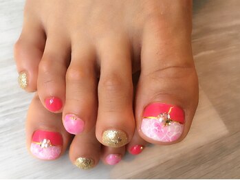 アミネイルズ(AmiNails)/手書きレース♪