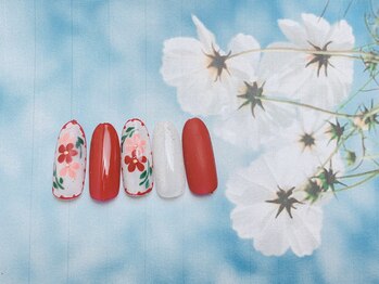 ネイルサロン&スクール ジーナ(GINA)/刺繍風ネイル