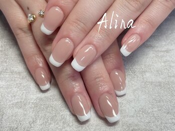エリナネイルサロン池袋(Alina Nail Salon)/白フレンチ