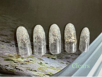 ビューティーネイルサロン クリアーズ(Clears)/ラメグラ&リングネイル