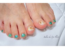サロンドリスブラン(Salon du lys blanc)/夏フットネイル