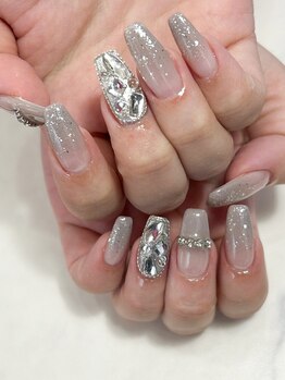 テラス(TERRACE)/スワロ敷き詰めデザイン