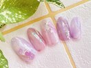 ニュアンスフィルムネイル♪