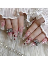 リンドネイル バイ モカ アンド ララ(Lind nail by moca and LaLa)/さくらんぼネイル