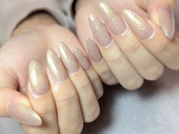 エヌ アンド(N&)の写真/自然な長さ出しでネイルが映える指先へ☆好みの形やデザインが叶う♪チップ/スカルプOK!