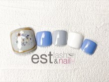 エストラッシュアンドネイル 銀座店(est lash&nail)/フットブーケネイル