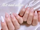 シンプルガーリーネイル