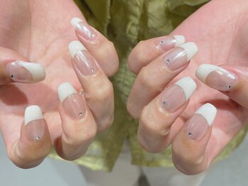 アイ アンド ネイル ロカヒ(Eye & nail LOKAHI)/ミラーフレンチ