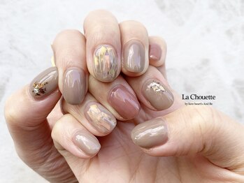 ラ シュエット(La Chouette by luve heart's And Be)/【シンプル】4本ART￥6500～