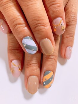 グラマラス アンジェアイ 国分寺店(glamourous/ange eye)/ハロウィンネイル