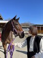 サロン ルシェリア(Salon Le cherien) 馬が大好きなんです。インスタは親子の馬ばかりです笑
