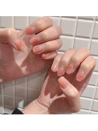 桃風ネイル