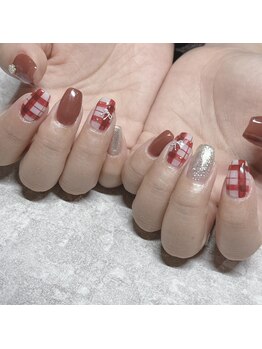 チェックネイル