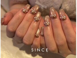 グリッターネイル(菜奈加)
