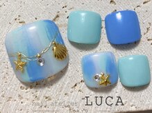 ネイルアトリエルカ(nail atelier LUCA)/W-173 カジュアル初夏ネイル