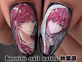 秋葉原ネイル/手描きネイル/銀座