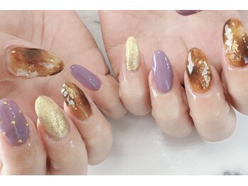 アリイネイルズ(ALII Nails)/べっ甲ネイル