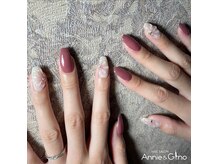 ネイルサロン アニーアンドジーノ シド(NAIL SALON Annie&Gino shido)/つるんとぷっくり花ネイル