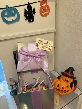 ヘッドミント 西宮北口店/季節のイベント　ハロウィン中