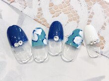 ムーネイル(mou nail)/オシャレ花アート