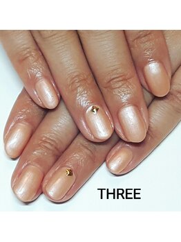 ネイルアンドまつげエクステ専門サロン スリー(THREE)/初回￥5400＋スタッズ２粒￥216