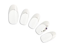 プラスネイル 池袋西口店(PLUS NAIL)/【613】定番フレンチ￥6,039