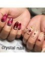 クリスタルネイル ゆめタウン筑紫野店(CRYSTAL NAIL)&nbsp;マーブルネイル