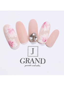 ジェイグランド(JGRAND)/フラワーネイル