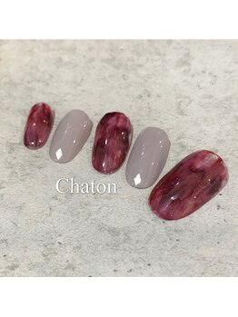 ネイルアンドアイラッシュ シャトン(Chaton)/ジェル□新規¥6900■会員¥7150
