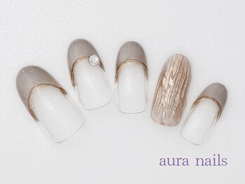 アウラネイルズ(aura nails)/☆ベーシックデザイン￥7800