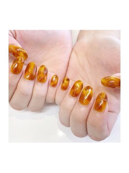 ビューティービースト フォー ネイルアンドアイラッシュ 熊本店(beauty:beast)/べっ甲秋ネイル♪