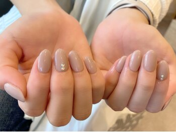 チル(chill)/ワンカラー+ポイントストーン