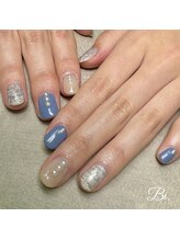 サロンビーアイ 六本木(Salon Bi.)/ツイードネイル