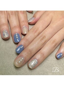サロンビーアイ 六本木(Salon Bi.)/ツイードネイル