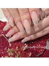 クランベリーネイル 代官山 恵比寿(cranberry nail)/スカルプチュアネイル