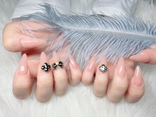 スノーネイルサロン 新宿店(Snow nail salon)/アート3本