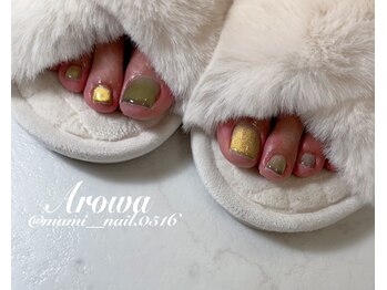 アロワ(Arowa)/フットネイルワンカラー