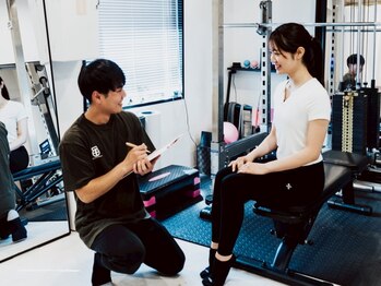 ワイズ パーソナル アンド ヘルス 恵比寿店(Y's Personal&Health)の写真/【完全プライベート空間で、上質なボディメイクを。】恵比寿徒歩3分の好立地◎落ち着いた個室空間☆